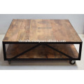 industrial coffee table